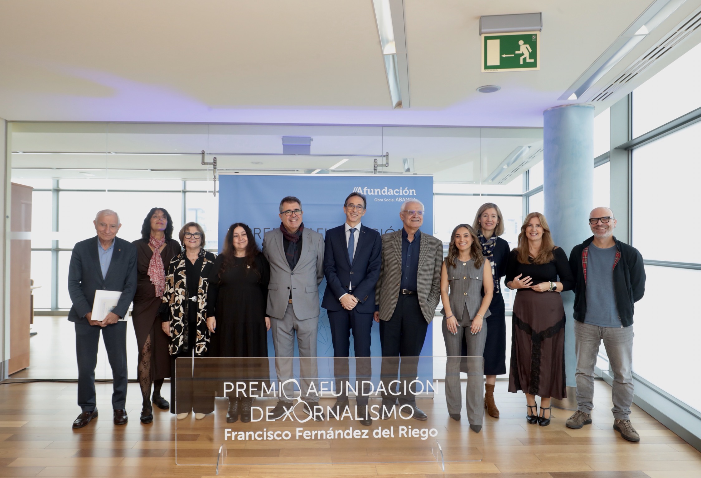 Rexina Vega recibe o XXII Premio Afundación de Xornalismo Fernández del Riego Rexina Vega recibe o XXII Premio Afundación de Xornalismo Fernández del Riego