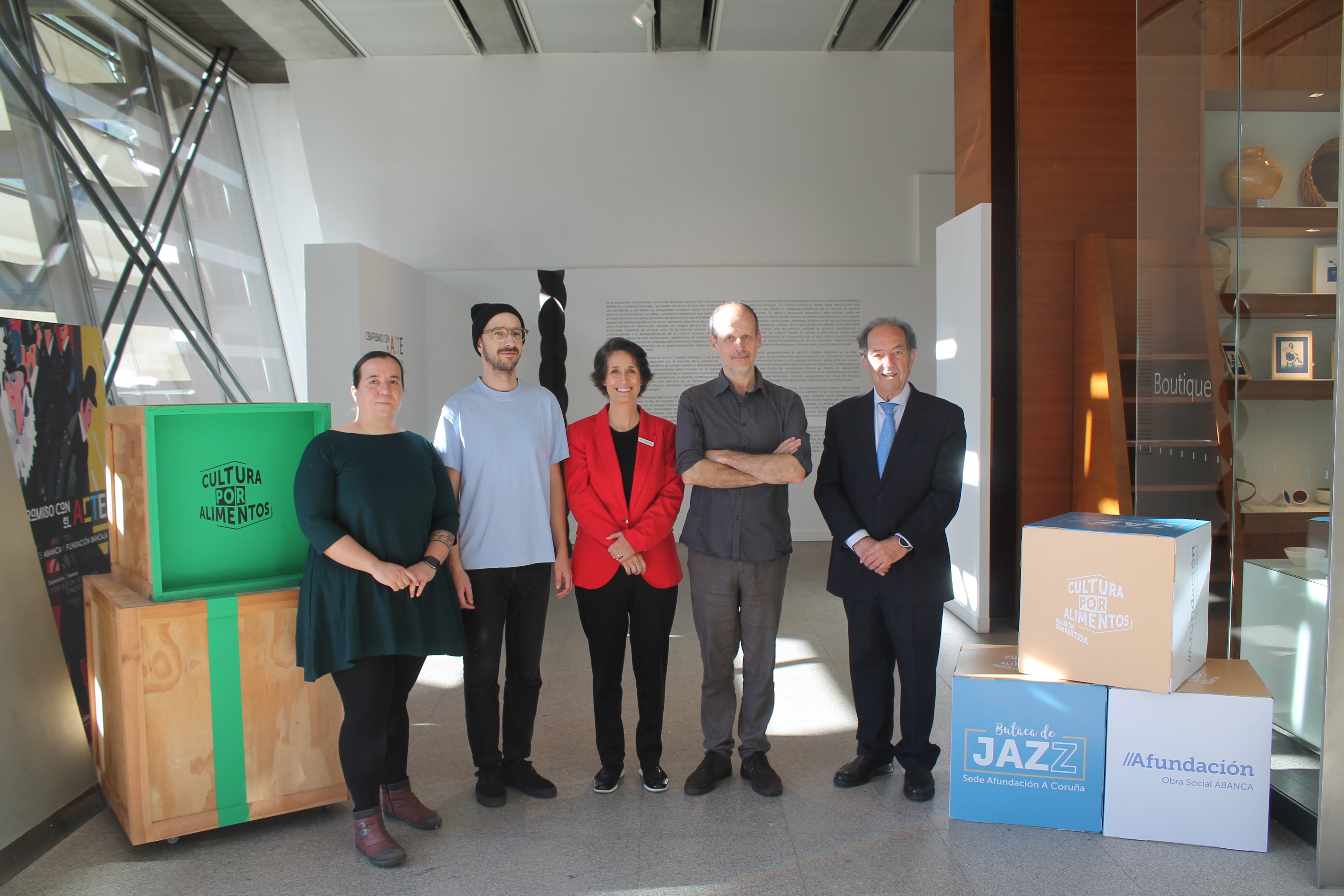 Afundación celebra en su sede de A Coruña la sexta edición del ciclo solidario Butaca de Jazz